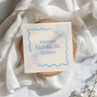 Coquillages et cloches Mariages Doux bleu main des