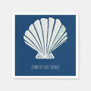 Serviette En Papier Coquille marine