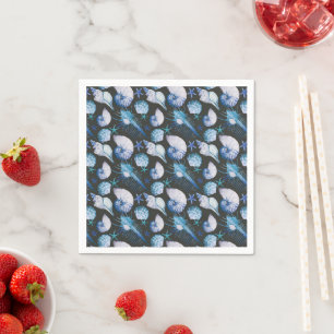 Serviette En Papier Coraux avec Motif de coquillages
