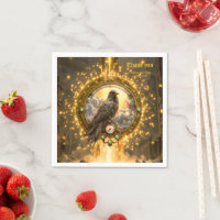 Corbeau Gardien du Temps – Horlogerie Gothique