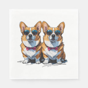 Serviette En Papier Corgi Dread Deluxe