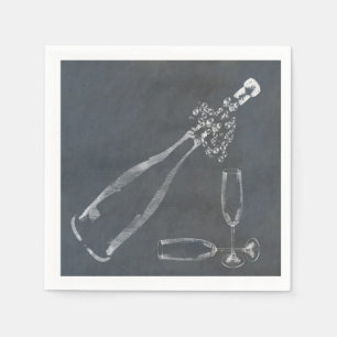 Serviette En Papier Cork de Champagne