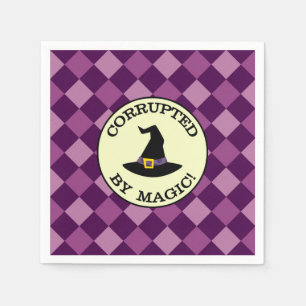 SERVIETTE EN PAPIER CORROMPU PAR LA MAGIE !