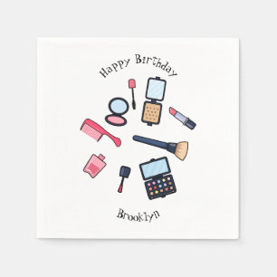 Serviette En Papier Cosmétique / maquillage illustration