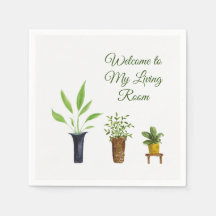 Cosy Living Room Papier Plaques