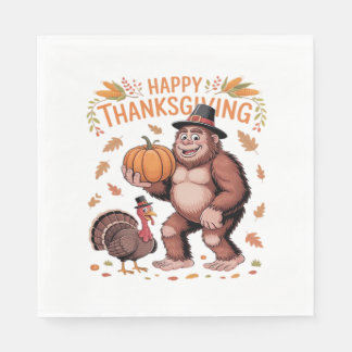 Serviette En Papier Cosy Octobre Automne Citrouilles Grand T-Shirt