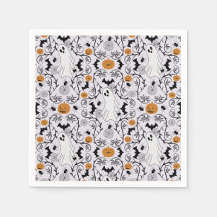 Serviette En Papier Cottage coeur Halloween