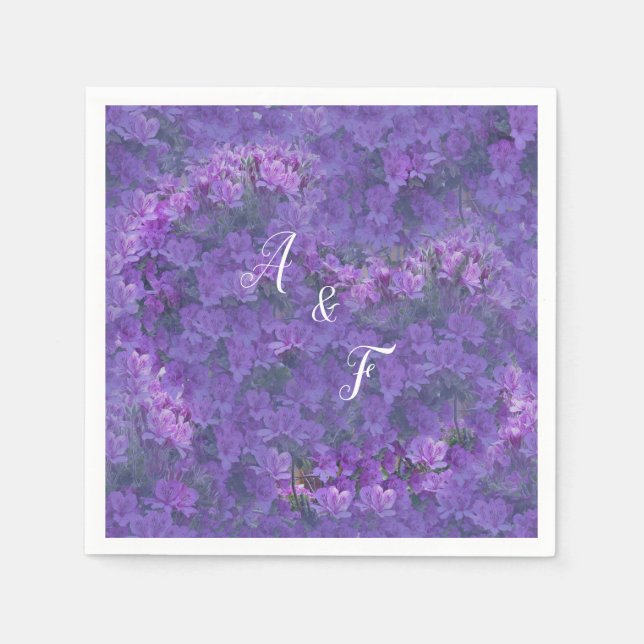 Serviette En Papier Couleur de l'année 2022 (Devant)