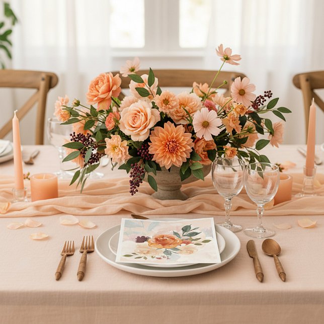 Serviette En Papier Couleur d'eau de chute (Créateur téléchargé)