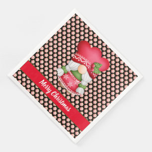 Serviette En Papier Couleur et texte de la Personnaliser du modèle de 