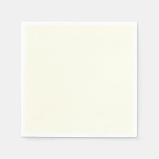 Serviette En Papier Couleur ivoire solide minimaliste moderne uni