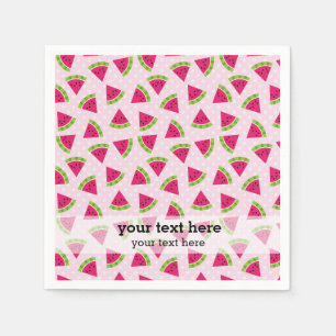 Serviette En Papier Couleur pastèque