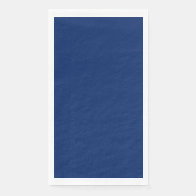 Serviette En Papier Couleur solide bleue royale (Devant)