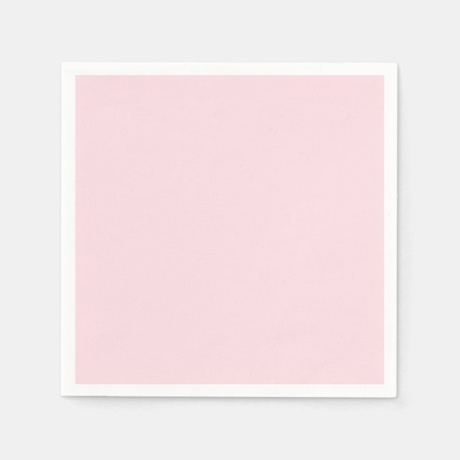 Serviette En Papier Couleur solide rose piggy (Devant)
