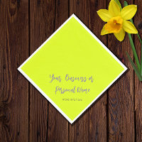 couleur unie jaune néon -personnalisée