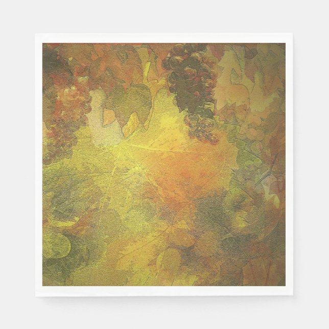 Serviette En Papier Couleurs d'automne