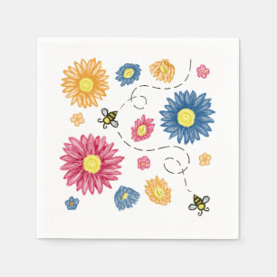 Serviette En Papier Couleurs du ressort