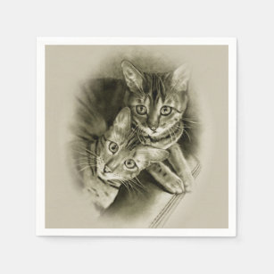 Cadeaux Dessin Realiste De Chat Zazzle Fr