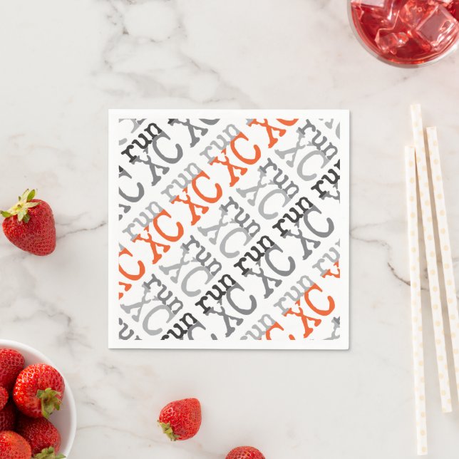 Serviette En Papier Courant cross-country - Orange - Exécution XC (En situation)