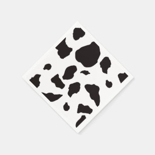 Serviette En Papier Cow