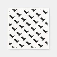 Cowboy Boot Spire Silhouette Motif noir blanc