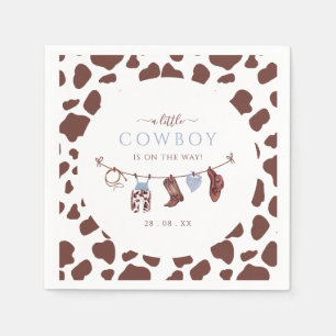 Serviette En Papier Cowboy Wild West Rodeo Western Boy Baby shower