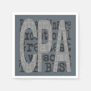 SERVIETTE EN PAPIER CPA