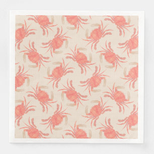 Serviette En Papier Crabe - Pêche Fuzz 2024