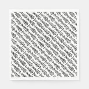 Serviette En Papier cravate papa bureau mode lui travail fun