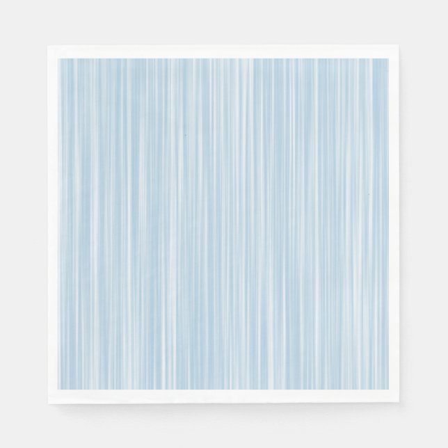 Serviette En Papier Créer un cadeau personnalisé |Aquarelle bleu bébé (Devant)