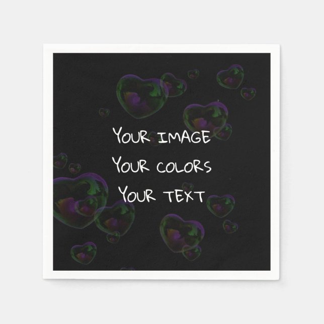 Serviette En Papier Créer une personnalisation (Devant)