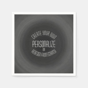 Serviette En Papier Créer votre propre - Conception personnalisée