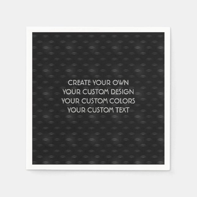 Serviette En Papier Créer votre propre Customisé (Devant)