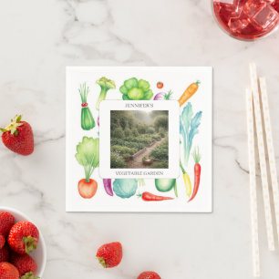 Serviette En Papier Créez vos propres photos de jardin potager personn