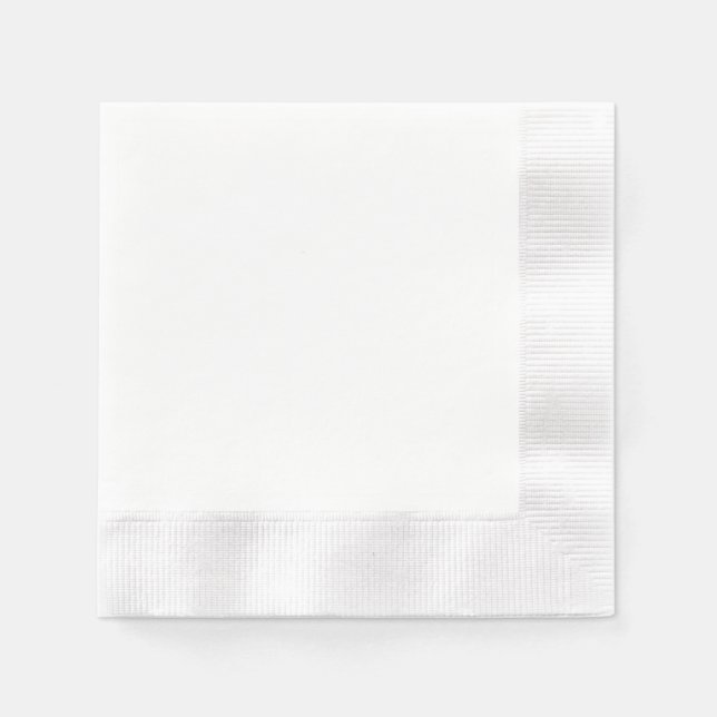 Serviette En Papier Créez Votre Propre (Devant)
