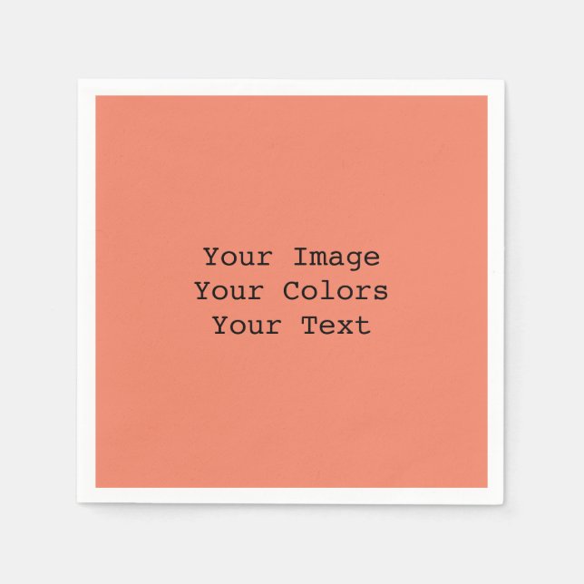 Serviette En Papier Créez votre propre (Devant)