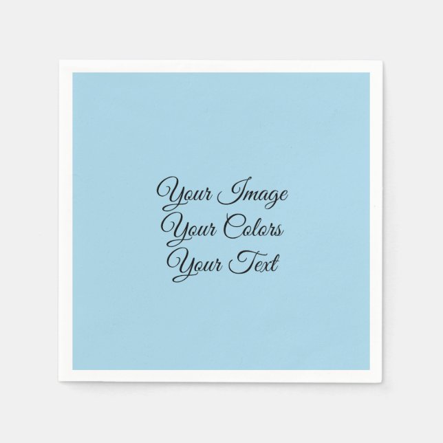 Serviette En Papier Créez votre propre (Devant)