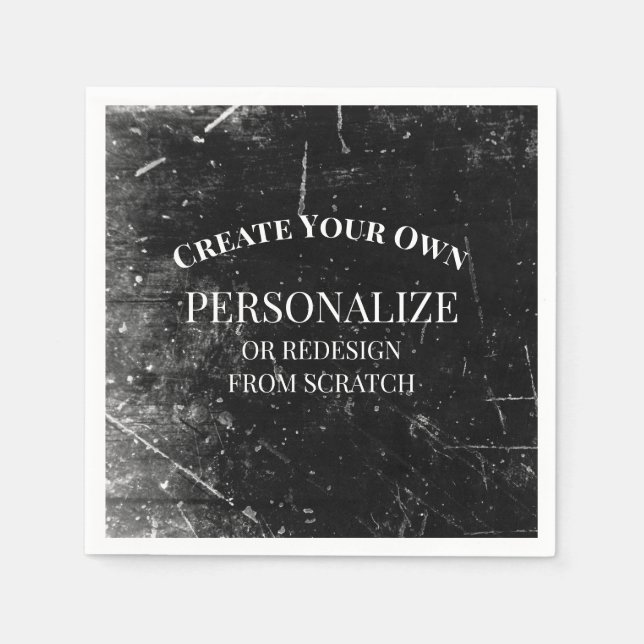 Serviette En Papier Créez votre propre Customisé (Devant)