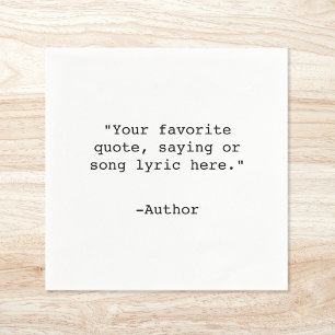 Serviette En Papier Créez votre propre devis personnalisé