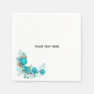 Serviette En Papier Créez Votre Propre Élégant Blanc