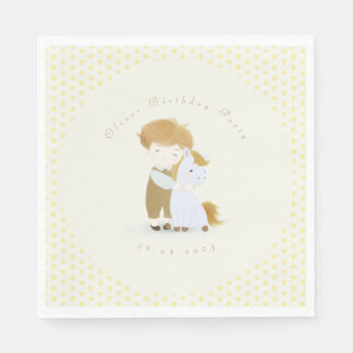 Serviette En Papier Créez votre propre fête d'anniversaire, Baby showe