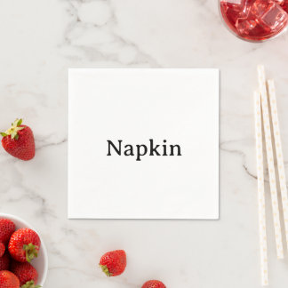 Serviette En Papier Créez votre propre livre blanc de cocktail standar