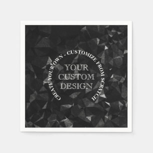 Serviette En Papier Créez votre propre logo/conception personnalisé