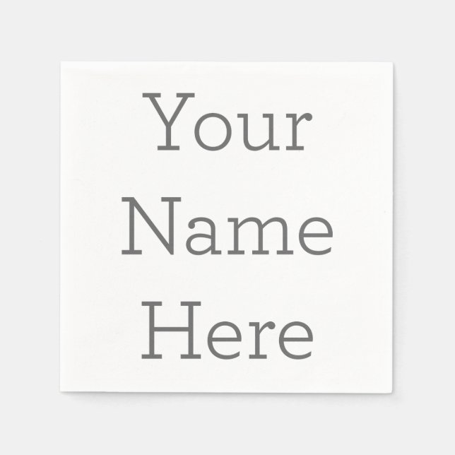 Serviettes en papier, Standard Cocktail (Devant)