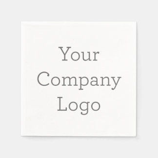 Serviette En Papier Créez votre propre papier logo d'entreprise Napkin