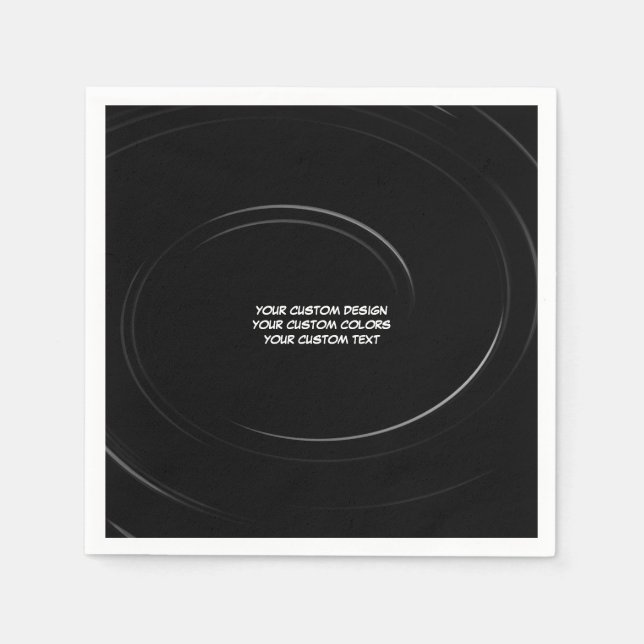 Serviette En Papier Créez votre propre personnalisation (Devant)