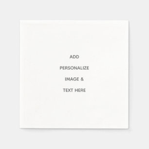Serviette En Papier Créez Votre Propre Personnalisation