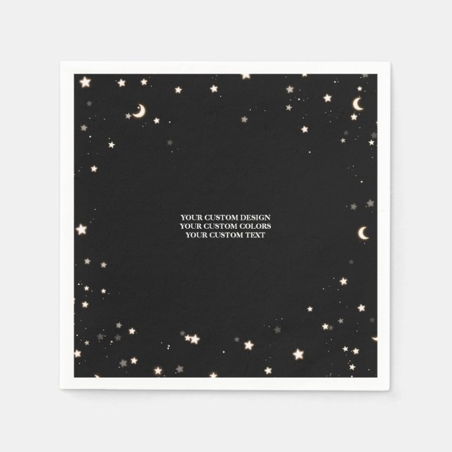 Serviette En Papier Créez votre propre personnalisation personnalisée (Devant)