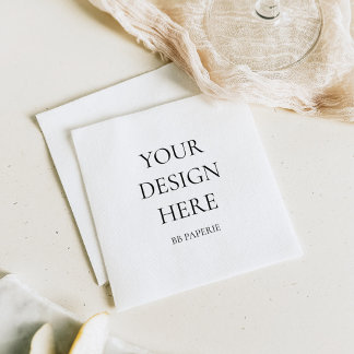 Serviette En Papier Créez Votre Propre Personnalisé