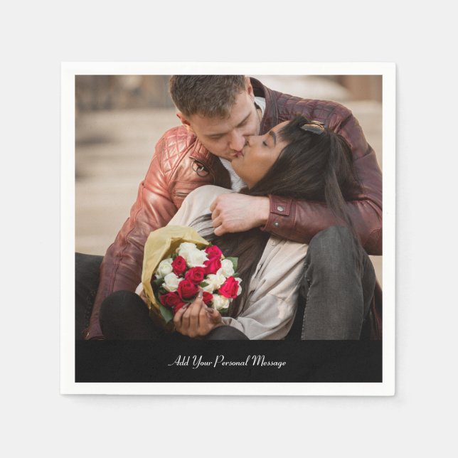 Serviette En Papier Créez votre propre photo (Devant)